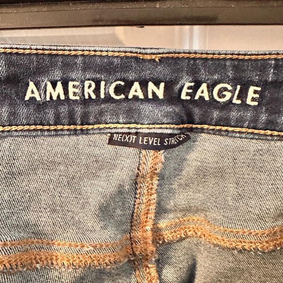 American Eagle Quiksilver High Rise Next Level Stretch Jeans - Picture 4 of 5